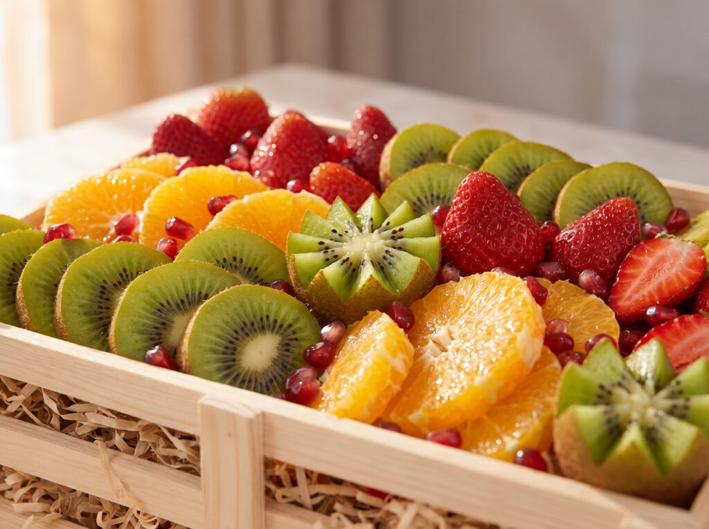 get well soon gift fruit basket

