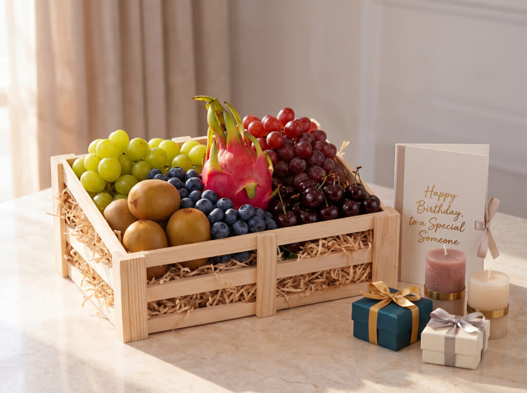 exotic fruit hamper birthday