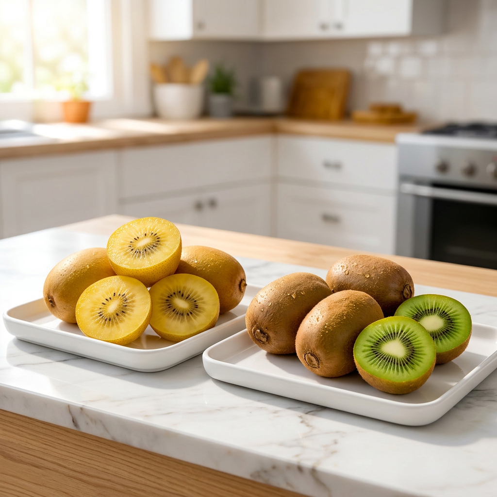 golden kiwi vs green kiwi
